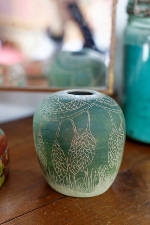 Vase "Douceur mousse"