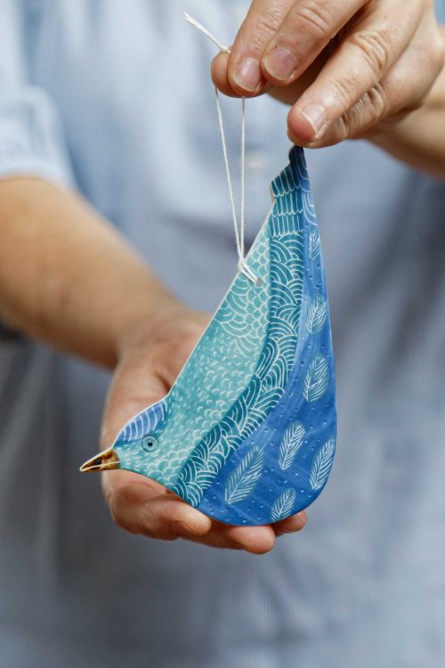 Carte-image "Oiseau bleu"