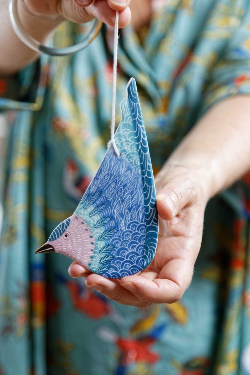 Carte-image Oiseau "Le Passeur d'Aurore"
